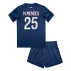 Maglia Paris Saint-Germain Nuno Mendes 25 Bambino Prima Divisa 2024-25